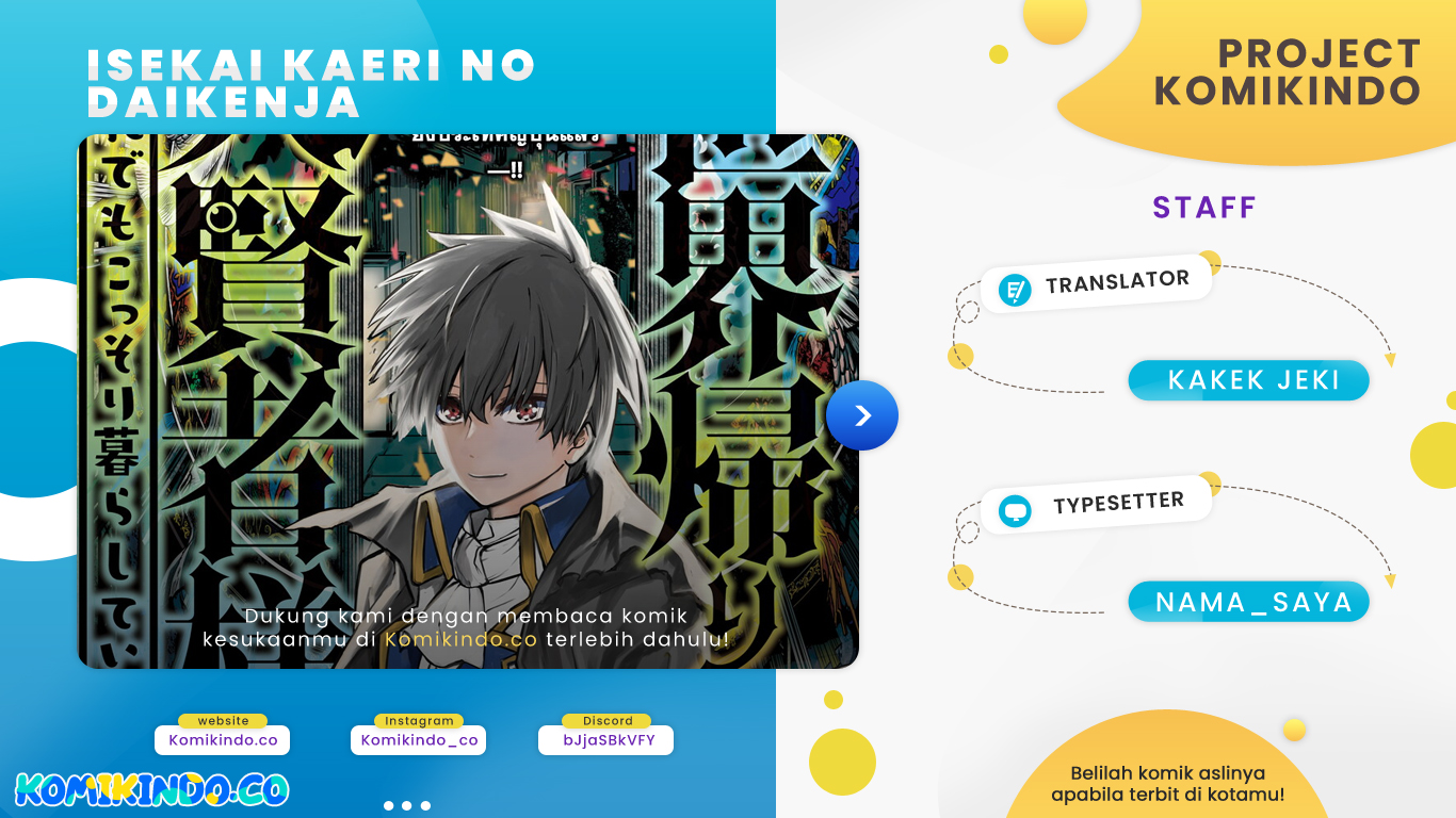 Isekai Kaeri no Daikenja-sama wa Sore Demo Kossori Kurashite Iru Tsumori desu chapter 12